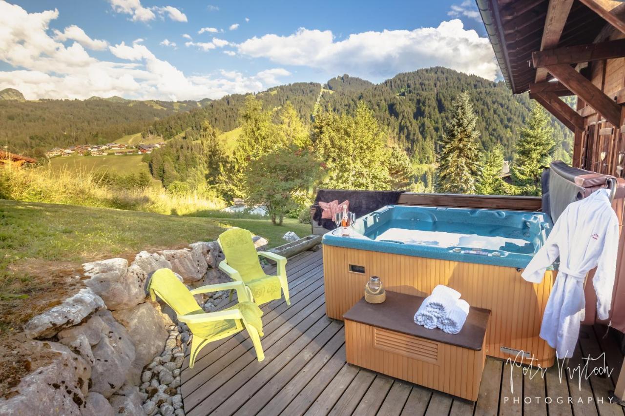 Chalet Camomille Les Gets Exteriér fotografie